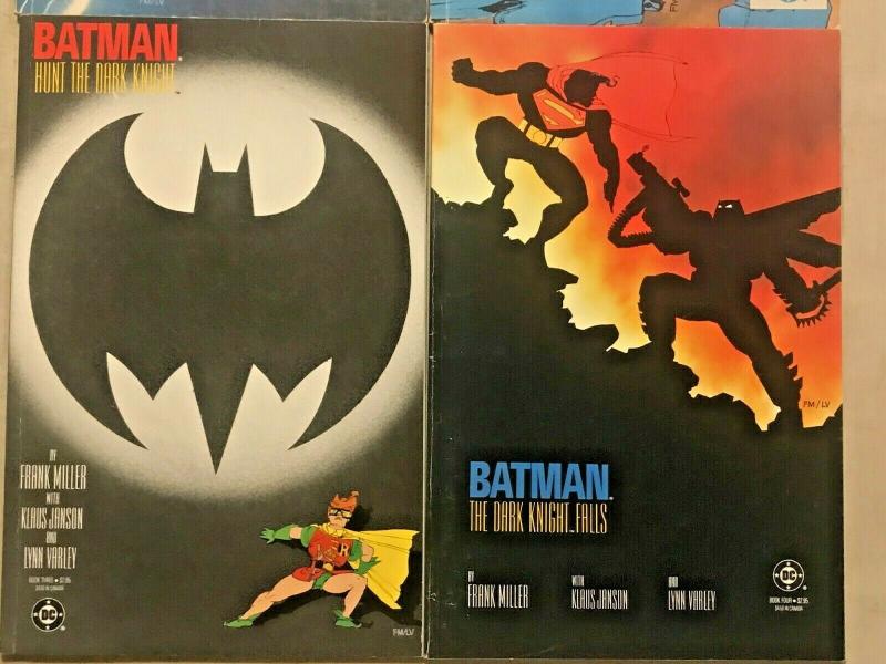 BATMAN THE DARK KNIGHT RETURNS#1-4 VG/FN 1986 FRANK MILLER DC COMICS