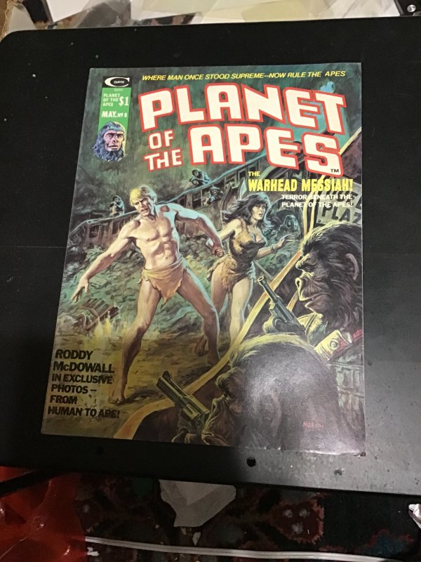 Planet of the Apes #8 (1975) 8th issue! Great Movie Pics! High-grade! VF- Wow!