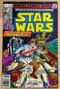 STAR WARS #12 (Marvel,6/1978) F (FINE) Doomworld! Infantino/Austin