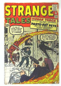 Strange Tales (1951 series)  #104, VG- (Actual scan)