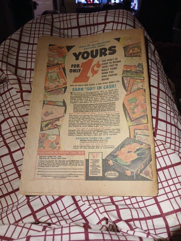 Peter Panda #14 Dc Comics 1955 Too Much Magic! Golden Age Funny Animal Cartoon