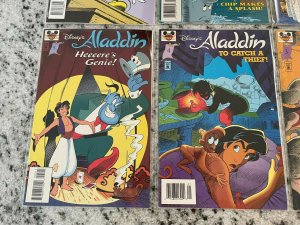 6 Comics Aladdin 3 4 5 + Beauty & The Beast 2 5 + Walt Disney Stories 578 DH32 