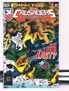 The Crusaders #5 VF Impact Comics Comic Book Sept 1992 DE22
