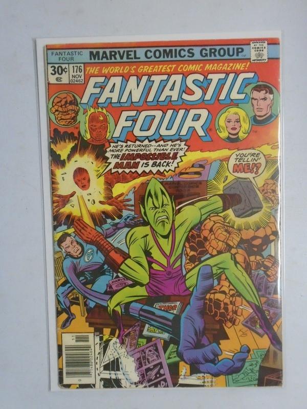Fantastic Four 1st Series #176 - 4.0 VG - 1976