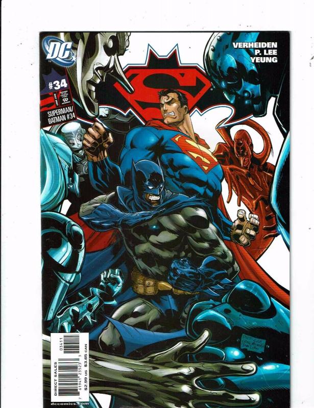 6 Batman Superman DC Comic Books # 32 33 34 35 36 37 Lantern Flash Arrow J212