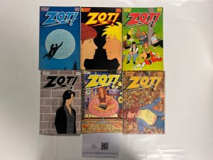 6 Zot! Eclipse Comic Books # 30 32 33 34 35 36 77 JS49