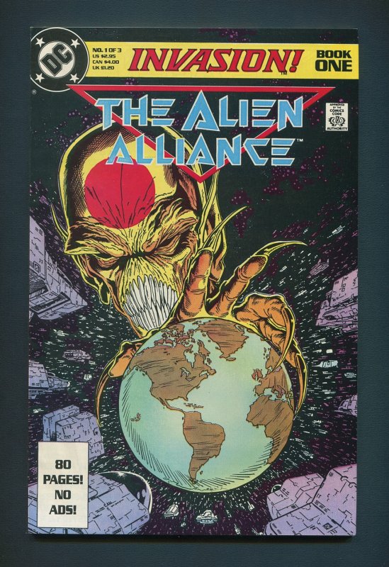 Invasion The Alien Alliance #1  / 7.5 VFN-  / October 1988