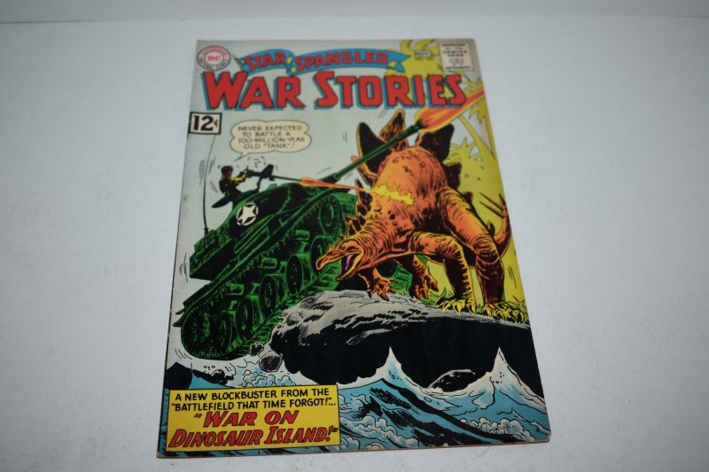 Star Spangled War Stories #105 (1962) Dinosaur Cover FN+ 6.5 Comic Book