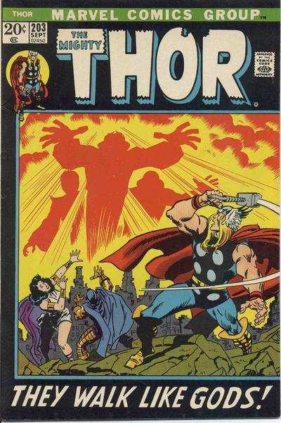 Thor (1966 series) #203, Fine (Stock photo)
