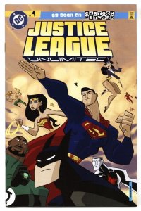 JUSTICE LEAGUE UNLIMITED #1-First issue cartoon comic book VF/NM
