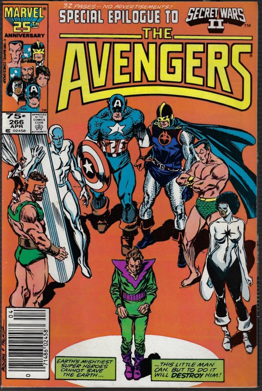 Avengers #266 (Marvel, 1986) NM