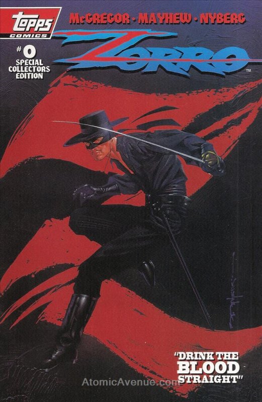 Zorro (Topps) #0 VF/NM ; Topps | Brian Stelfreeze Cover