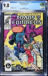 Transfoirmers #31 1987 Marvel Comics CGC 9.8 White Pages 021
