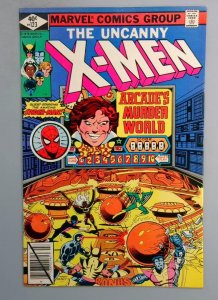 Uncanny X-Men #123 NM Spider-Man, Arcade Marvel 1979