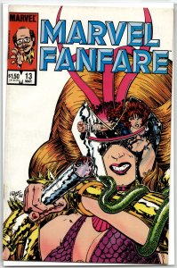 Marvel Fanfare #13 (1984) Black Widow