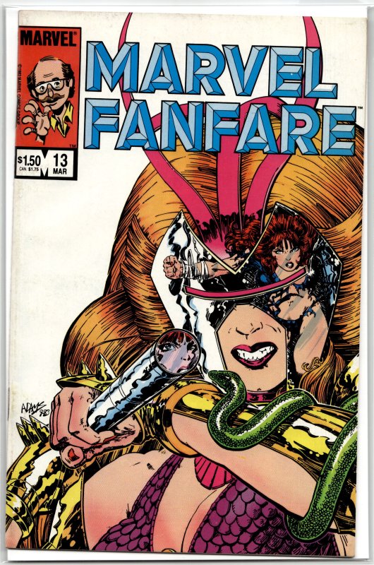 Marvel Fanfare #13 (1984) Black Widow