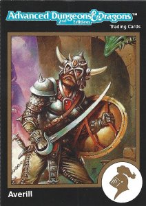 1991 TSR Dungeon and Dragons Trading Card #597 Averill