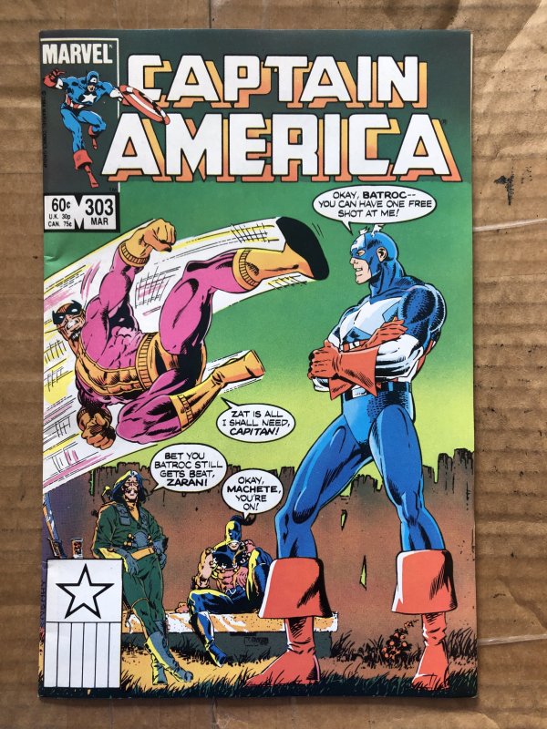 Captain America #303 Direct Edition (1985)