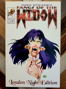 Fangs of the Widow #3 (London Night 1995) Mike Wolfer Cover, Story & Art VF 8.0