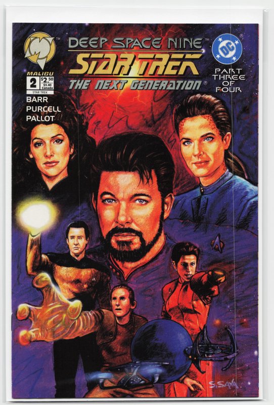 Star Trek: Deep Space Nine/The Next Generation #2 (1995) Star Trek: The Next ...