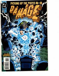 Lot Of 9 Damage DC Comic Books # 4 6 7 8 12 13 16 17 19 Teen Titans Robin J210