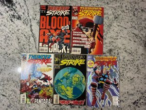 5 Thunder Strike Marvel Comic Books # 1 3 4 5 9 Thor Odin Loki Avengers 41 J813