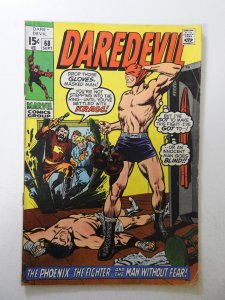 Daredevil #68 (1970) VG Condition moisture stain