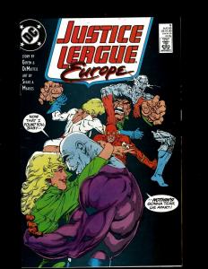 Lot of 12 Justice League Europe Comic Books #1 2 3 4 5 6 7 8 9 10 11 12 J404 