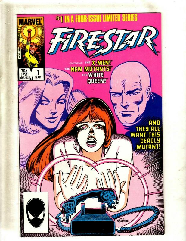 10 Comics Firestar #1 2 3 4, Gambit #1 2, Gambit and the Xternals #1 2 3 4 JF25