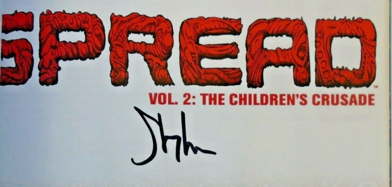 Spread Signed set TPs vol 1-3; vol 1 signed twice!