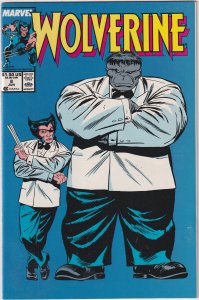 Wolverine #8 (1989) Wolverine and Hulk Newsstand Edition!