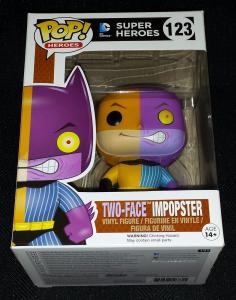 Batman as Two-Face ImPOPster Funko Vinyl Figure #123 (DC Super Heroes) New!