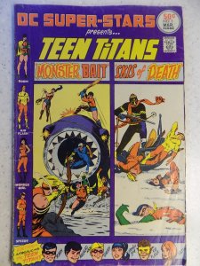 DC SUPER STARS # 1 TEEN TITANS BRONZE ACTION ADVENTURE