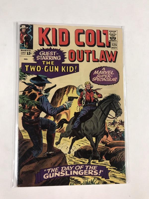 Kid Colt Lutlaw 125 4.5 Vg+ Very Good+ Silver Age Western