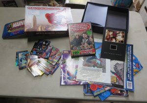 SPIDER-MAN RANDOM MISCELLANY HOOTENANNY COLLECTION! Trading cards, more. LOOK!