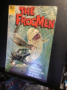 The Frogmen #3 (1962) scuba diving! High grade! VF Oregon CERT!