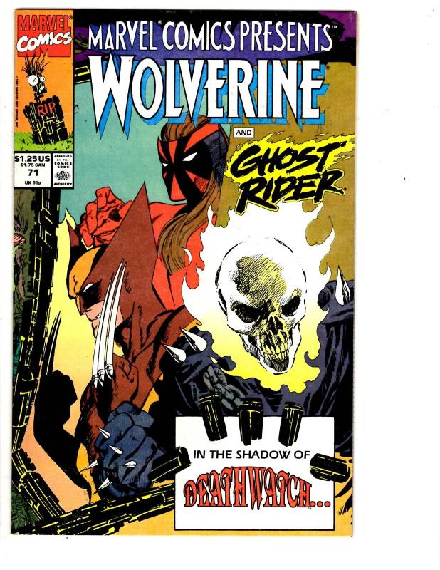 9 Marvel Comics Presents Comic Books # 62 64 65 66 67 68 69 70 71 Wolverine WM1