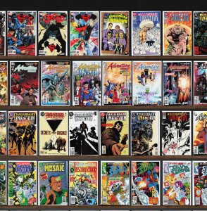 Huge Lot 150+ Comics with Adventure Comics, Superman / Batman & More!