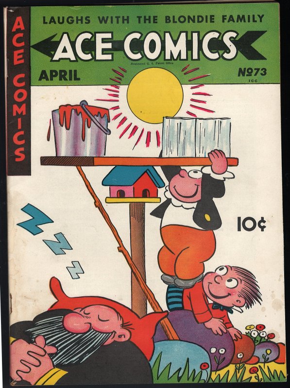 Ace Comics #73 (David McKay Publications, 1943) FN