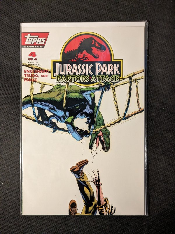 Jurassic Park: Raptors Attack #4 (1994) Jurassic Park