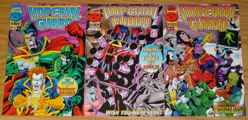 Imperial Guard #1-3 VF/NM complete series GLADIATOR x-men spin-off comics 2 set