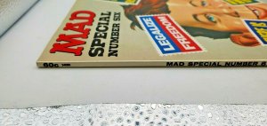 MAD SPECIAL #6-INCLUDES BONUS STICKERS-BERG-DRUCKER-MARTIN-1972 VF/NM