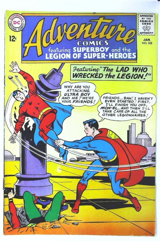 Adventure Comics (1938 series) #328, Fine (Actual scan)