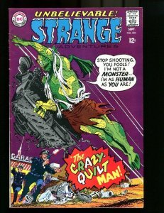 STRANGE ADVENTURES 204-1967-QUILT MAN COVER FN/VF