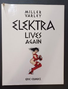 Elektra Lives Again HC - 1st Edition - Miller - Varley - 1990 - VF 