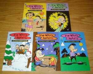 Dim-Witted Darryl: the World's Dumbest Mammal #1-5 VF/NM complete series SLG set 