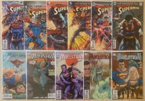 COMING OF THE SUPERMEN 1-6 + SUPERMAN/SUPERGIRL: MAELSTROM 1-5 | BOTH COMPLETE!