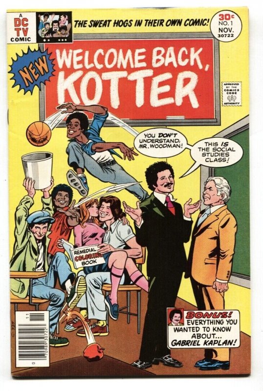 WELCOME BACK KOTTER #1 1976-JOHN TRAVOLTA TV DC NM-