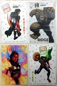 Free Agents Lot 4 #2 B, 3 B, 6 B, 6 C 2024 Image 9.4 Var Katari Comics