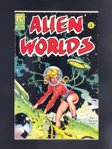 Alien Worlds #4 (1983) Cover Art by Dave Stevens